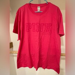 PINK Victoria’s Secret Cotton Campus Tee